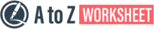 a to z worksheet logo