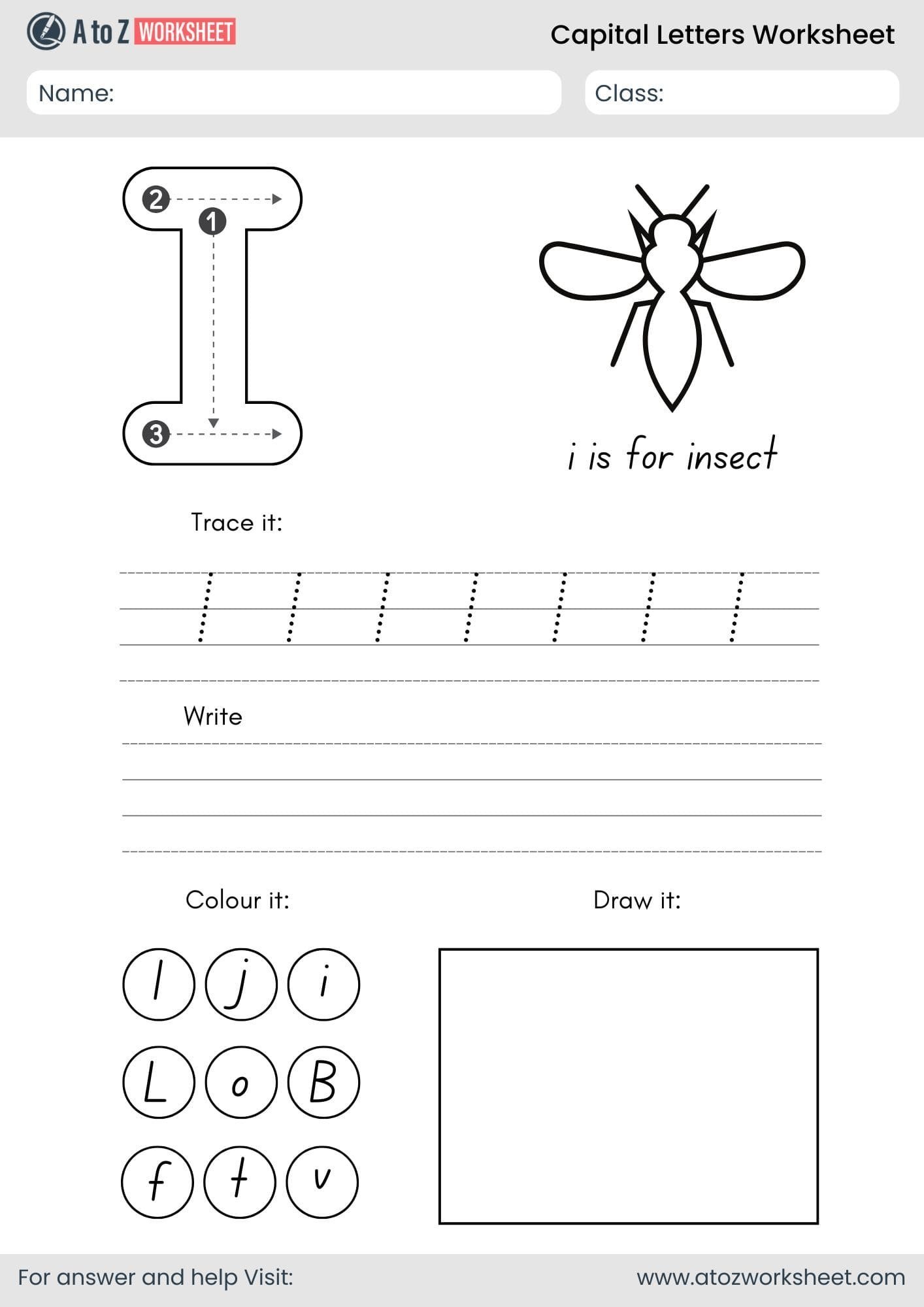 Capital And Small Letters Worksheets And Free PDF Bundle A To Z Worksheet Capital And Small Letters Worksheets And Free PDF Bundle A To Z Worksheet