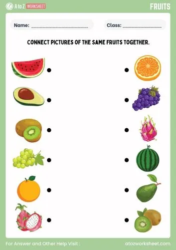 A To Z Worksheet - Free & Premium Printable Worksheets for Kids 5 a to z worksheet home img fruits name worksheet for kids