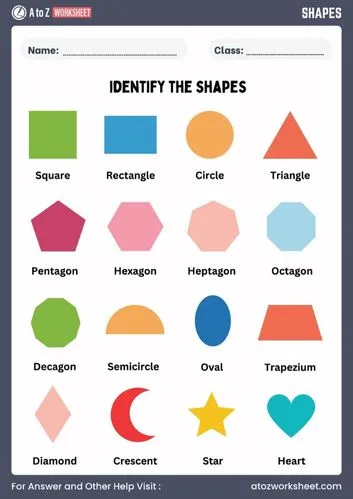 A To Z Worksheet - Free & Premium Printable Worksheets for Kids 3 a to z worksheet home img basic shapes worksheet for kids
