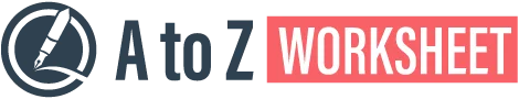 A to Z Worksheet