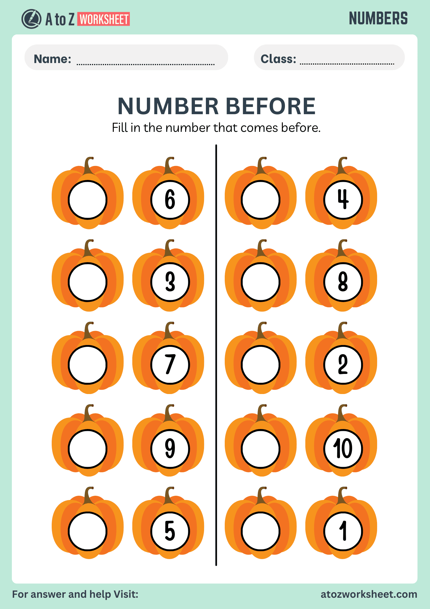 Before and After Number Worksheets 2 before and after number worksheet nursery kids pdf