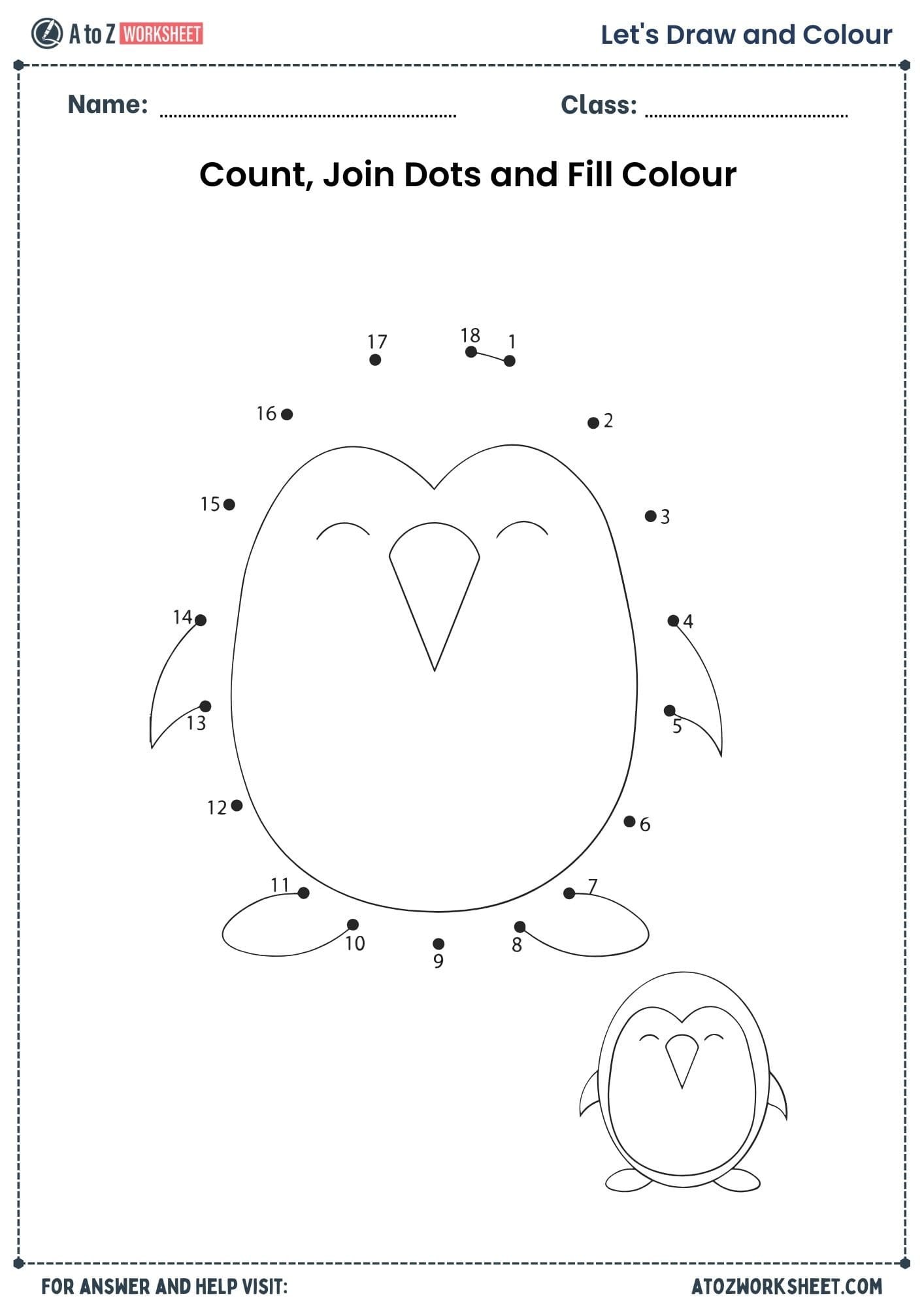 count and color ukg drawing worksheets