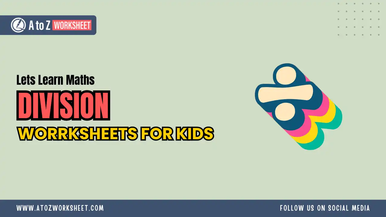 free division worksheets​ for kids