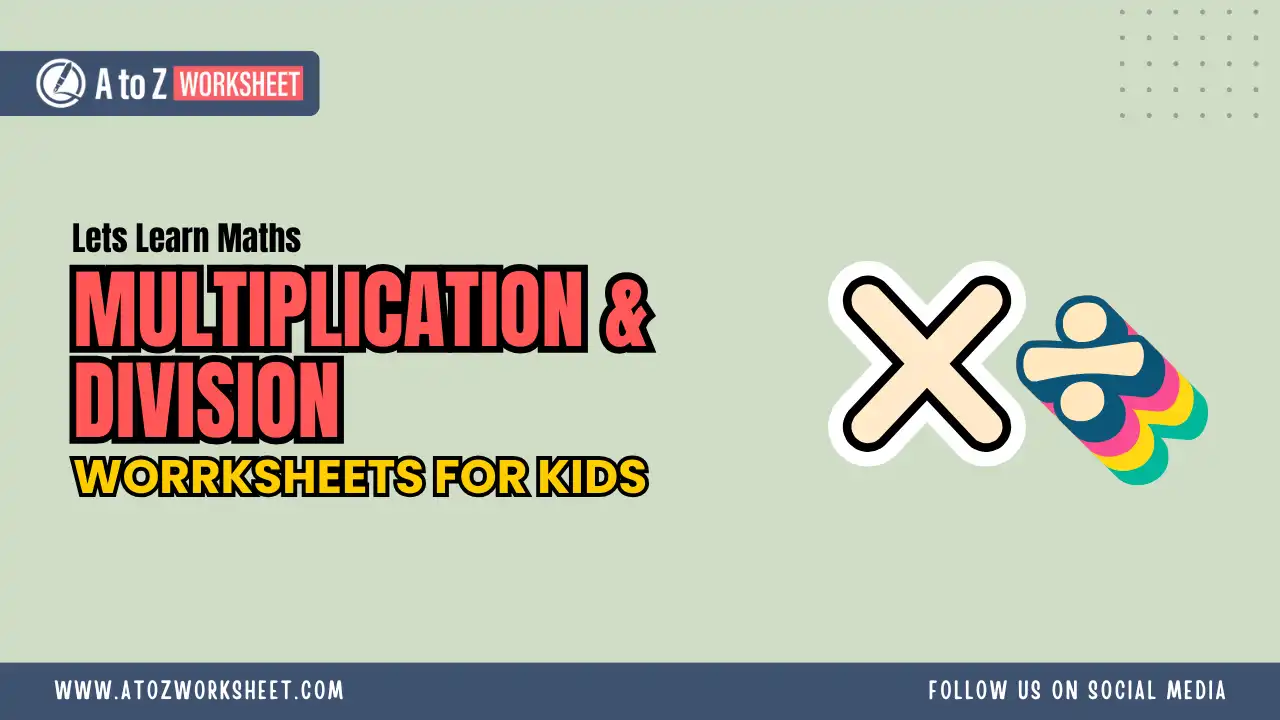 free multiplication and division worksheets​