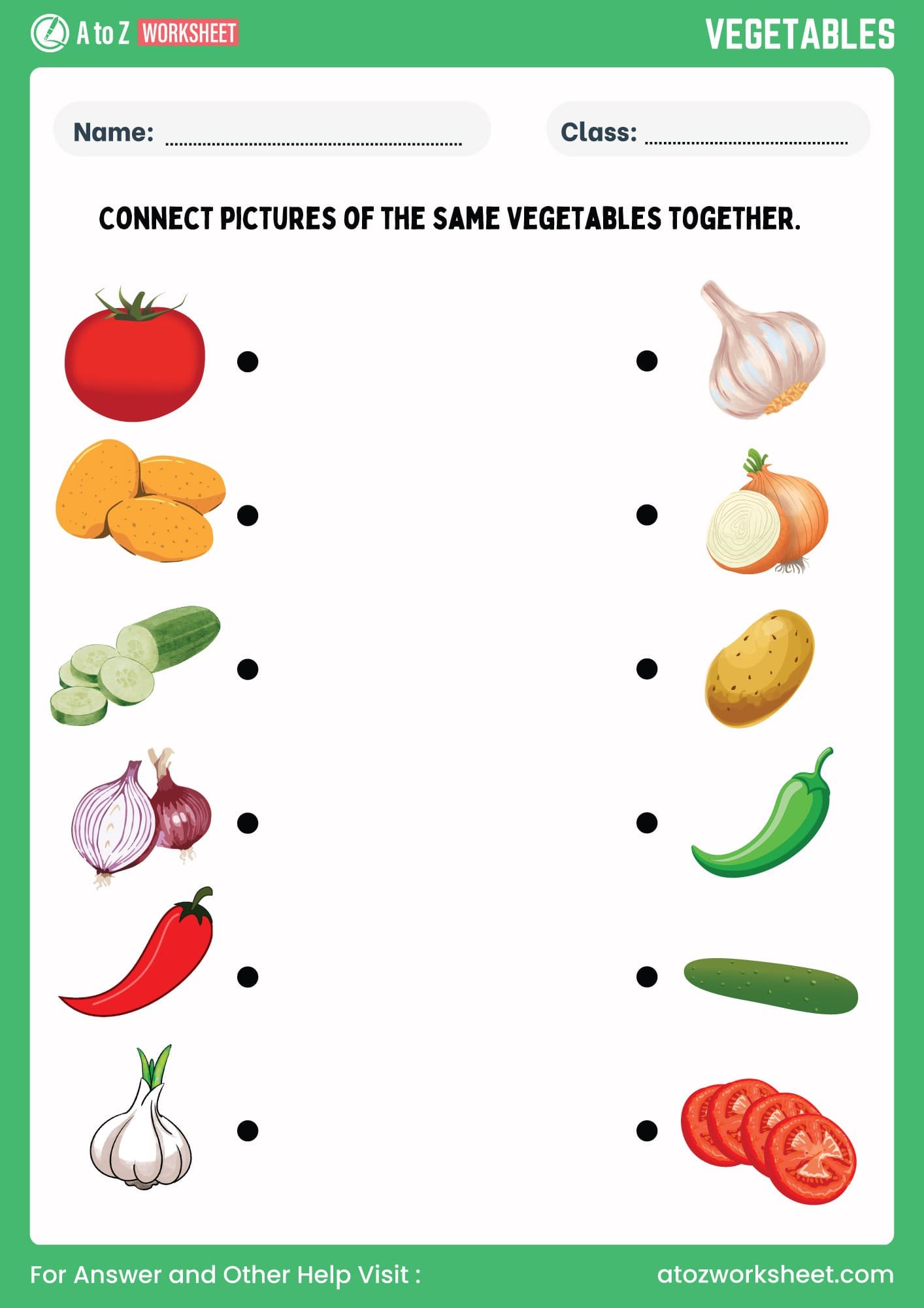 20+ Free Fruits and Vegetables Worksheets 11 fruits and vegetables worksheets matching worksheet for nursery