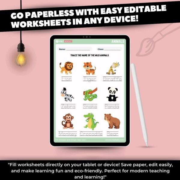 hindi and english worksheets pdf bundle for nursery​, lkg, ukg and class 1 product image- 7