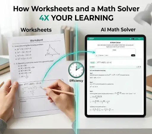 how worksheets and a math solver 4x your learning together image 2