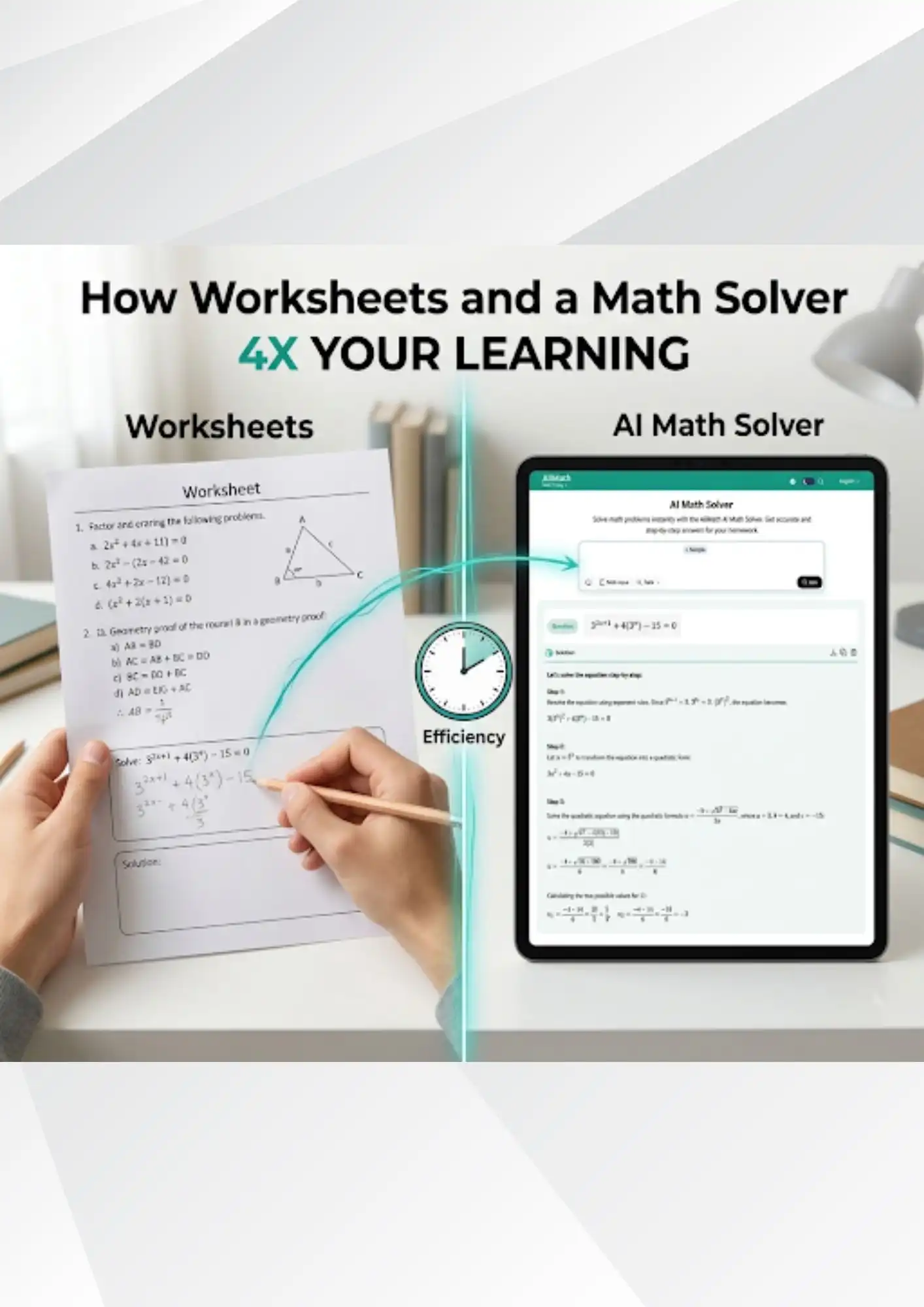 how worksheets and a math solver 4x your learning together