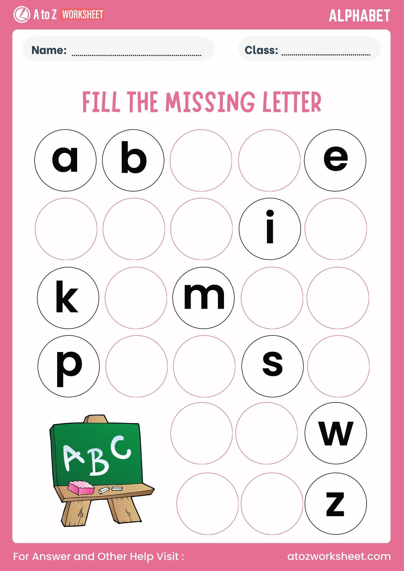 Preschool Alphabet Worksheets Free Printable A To Z Tracing Letter Preschool Alphabet Worksheets Free Printable A To Z Tracing Letter