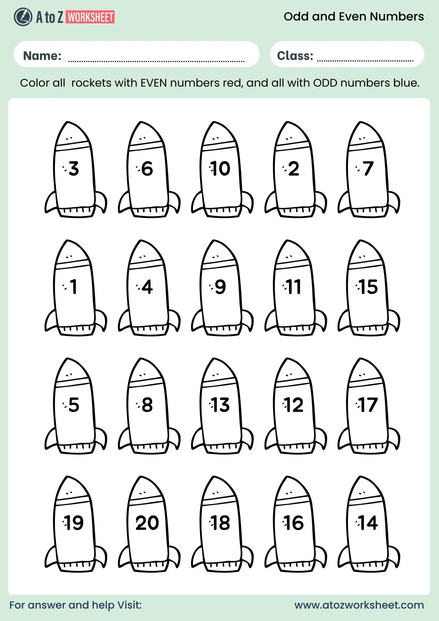 odd and even numbers worksheets for grade 3