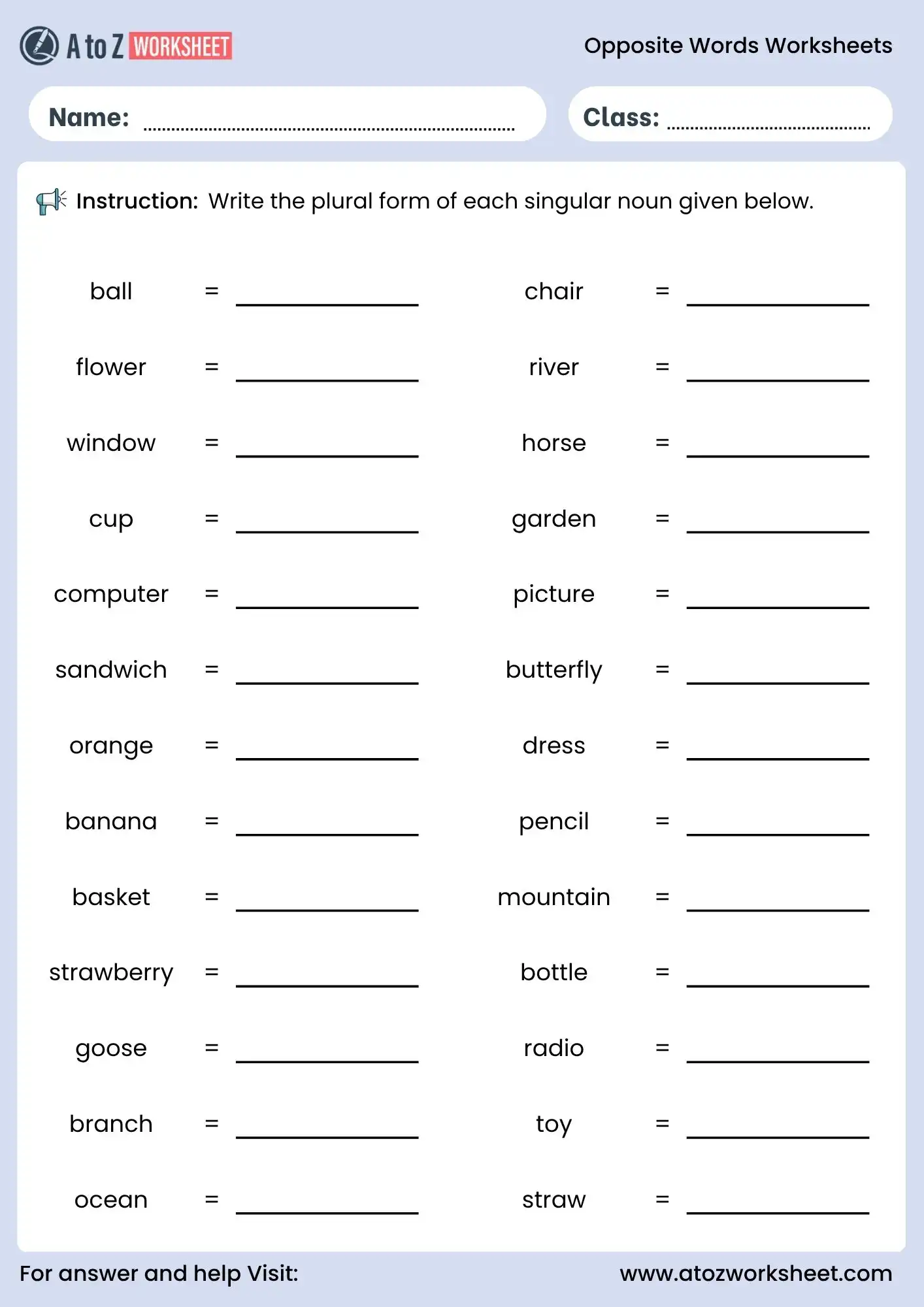 opposite words worksheets for class 5 antonym identification