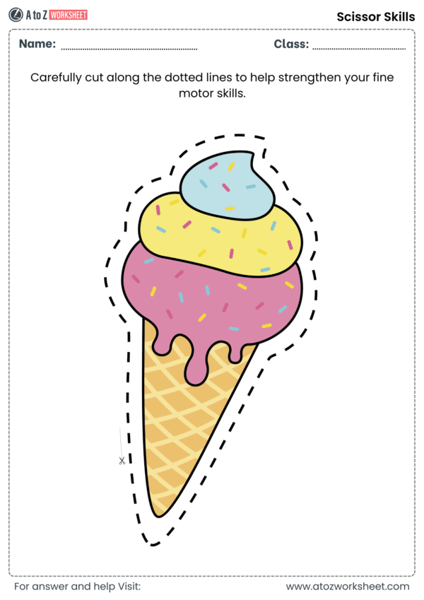 scissor skills worksheets pdf bundle- product image 3