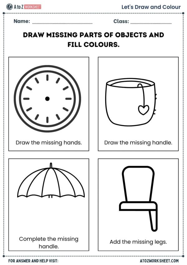 drawing worksheets pdf bundle for ukg lkg nursery kids- product image 3-1