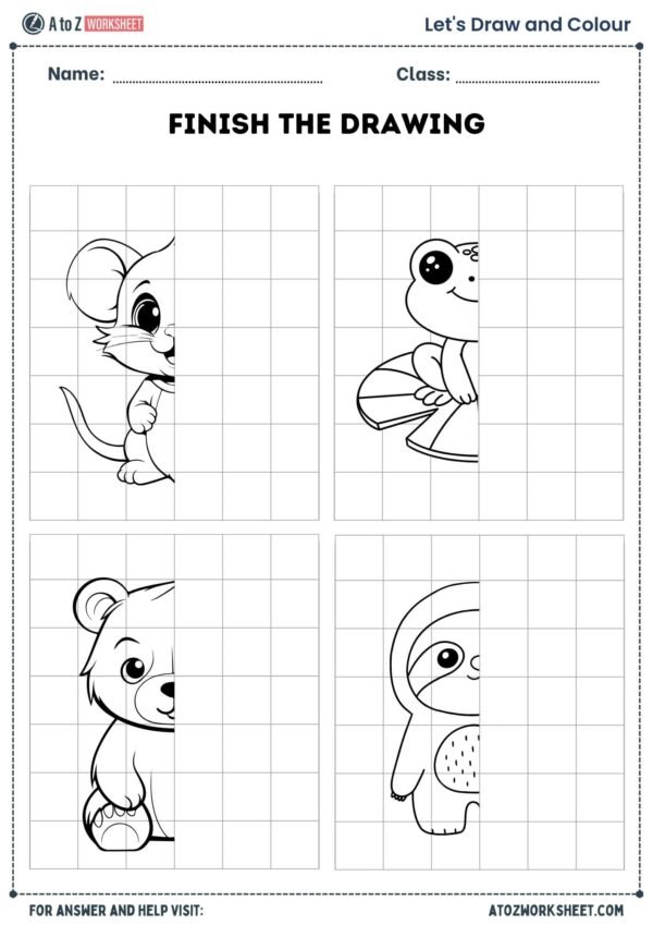 drawing worksheets pdf bundle for ukg lkg nursery kids- product image 8
