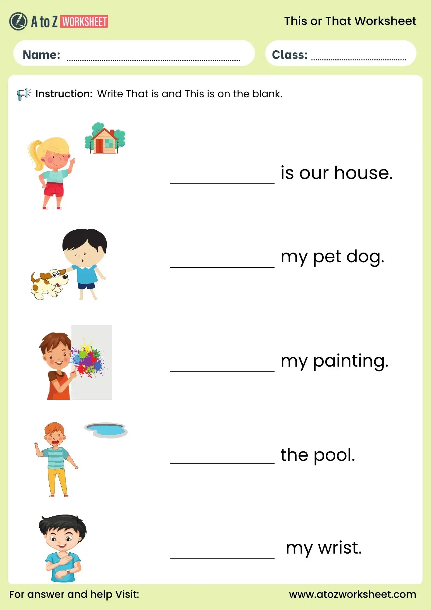 this or that worksheet for ukg with pictures and answers